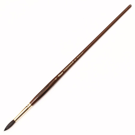 фотография Кисть белка микс круглая pinax poseidon, длинная ручка, № 6