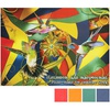 фотография Планшет бумаги для творчества гознак калейдоскоп, 20 листов, формат а4, 4 цвета, 200 г/м2
