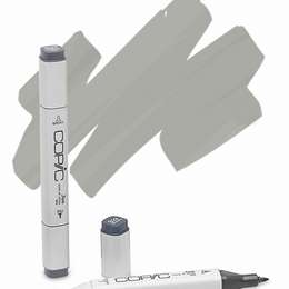 картинка Маркер спиртовой copic, два пера, цвет w5