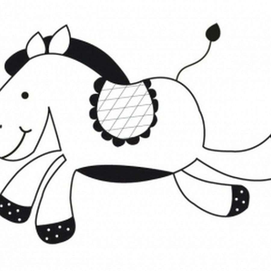 изображение Штамп силиконовый horse, упаковка 6х8 см