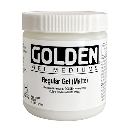 фотография Гель матовый golden regular gel matte 473 мл