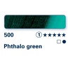 фото Краска масляная schmincke norma professional № 500 зелёный фтал, туба 35 мл