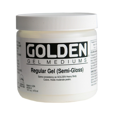 картинка Гель полуглянцевый golden regular gel semi-gloss 473 мл
