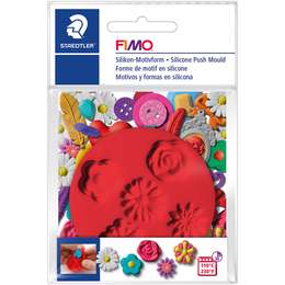 изображение Молд силиконовый fimo цветы