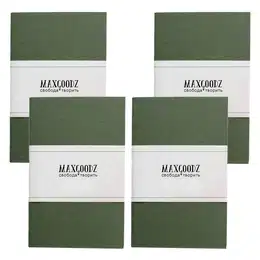 фото Скетчбук для графики maxgoodz pocket, болотный, a6, 32 листа, 100 г/м2, переплёт на нитке