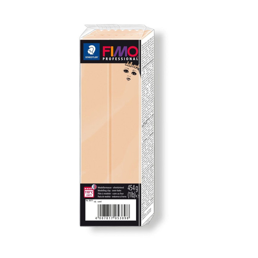 фото Fimo professional doll art, 454 г цвет: непрозрачный песочный