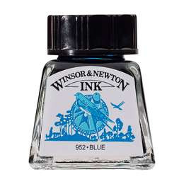 изображение Тушь художественная синяя 14 мл winsor & newton