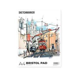 изображение Альбом для графики sketchmarker bristol 300гр,а4 20л