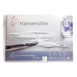 фото Альбом для акварели на спирали hahnemuhle harmony а4, 12 листов, 300 г/м2