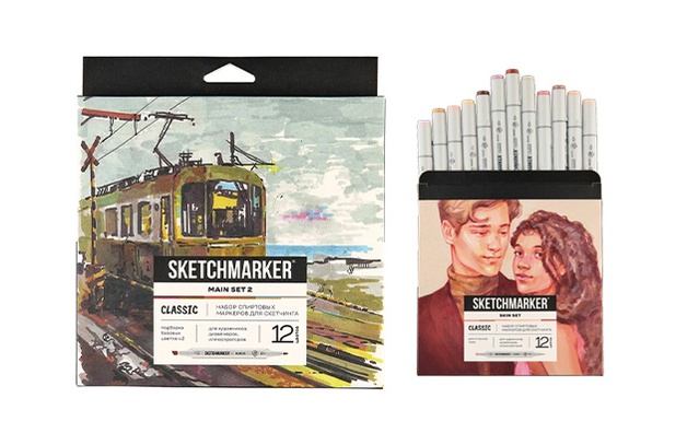 Новинки! Наборы маркеров Sketchmarker