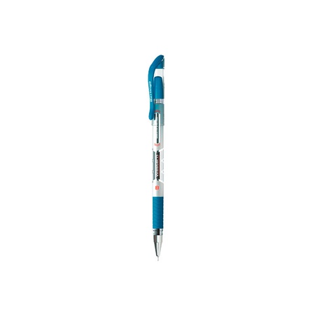 Шариковая синяя ручка Berlingo Western с прозрачным корпусом и пластиковым клипом станет надёжным помощником для учёбы или работы. Диаметр пишущего у…