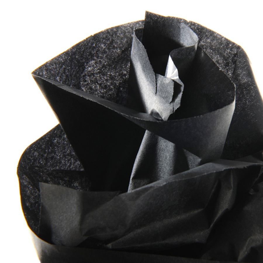картинка Бумага шёлковая canson, рулон 0,5х5 м, 20 г/м2, чёрный