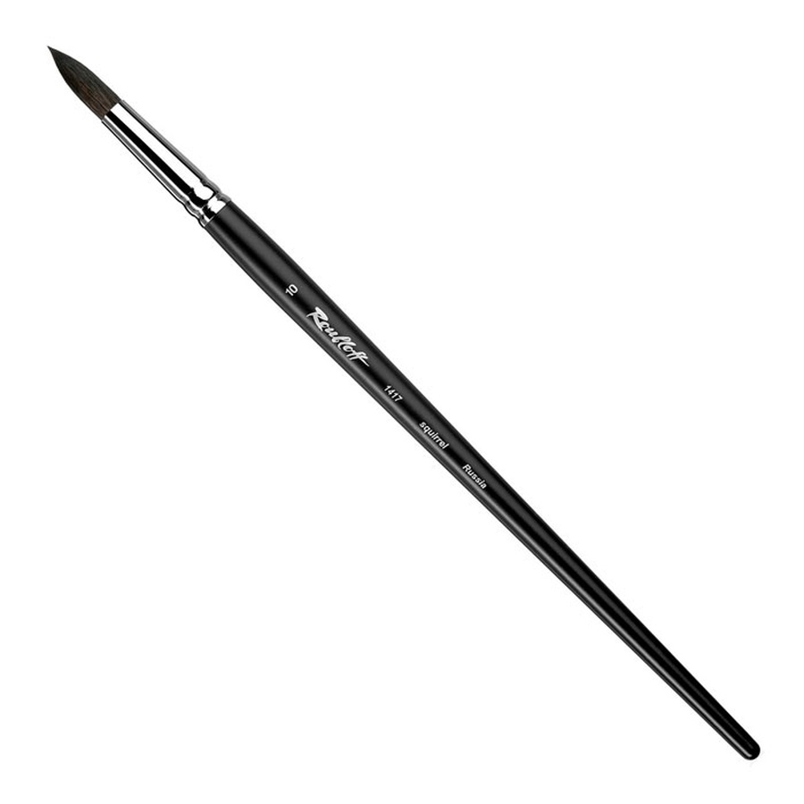 фотография Кисть белка roubloff № 10 круглая, длинная ручка, 1417