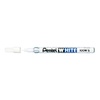 фотография Маркер перманентный pentel white, белый 2.0 мм