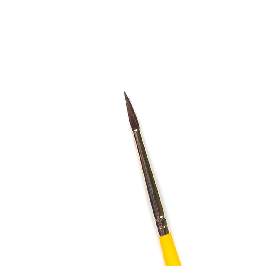 изображение Кисть белка арт-квартал №4 круглая, длинная ручка
