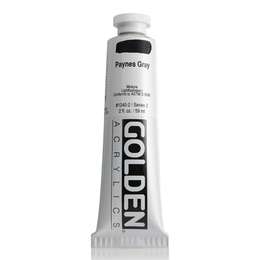 картинка Краска акриловая golden heavy body, туба 59 мл, № 1240 серый пейна
