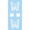 картинка Трафарет marabu бабочки размер 15х33 см
