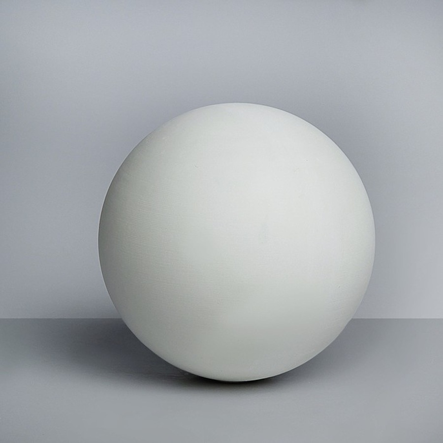 фото Учебное пособие из гипса, шар, диаметр 20 см