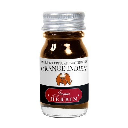 изображение Чернила в банке herbin,  10 мл, orange indien оранжевый