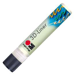 фотография Контур объемный для декора marabu 3d-liner, цвет флуоресцентный, 25 мл