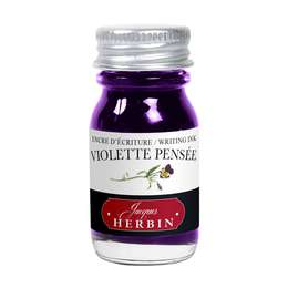 фото Чернила в банке herbin,  10 мл, violette pensée сине-лиловый