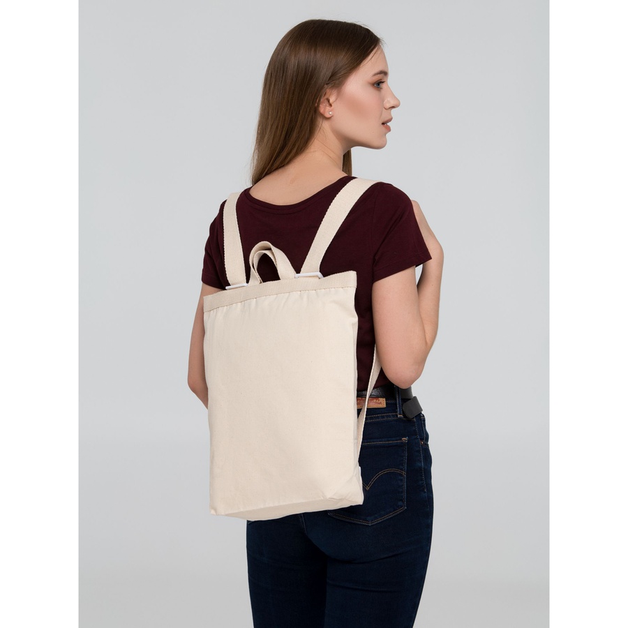 фото Рюкзак холщовый discovery bag, неокрашенный, 27x39x9 см
