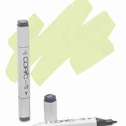 изображение Маркер спиртовой copic, два пера, цвет yg01