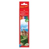 картинка Цветные карандаши замок faber-castell 6 штук