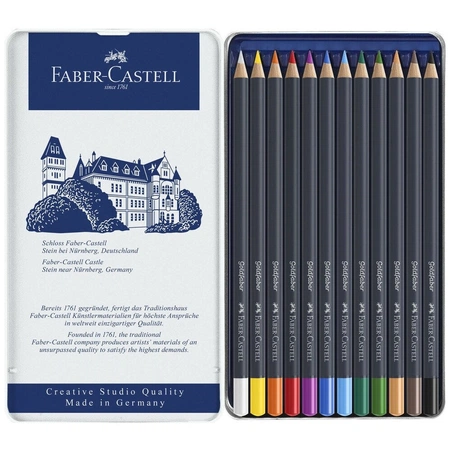 изображение Набор цветных карандашей faber-castell goldfaber 12 цветов