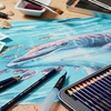 картинка Карандаш чернильный derwent inktense № 0500 красный чили