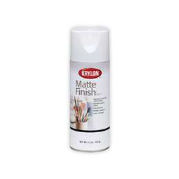 картинка Защитный лак аэрозоль krylon matte finish, 311 г, матовый