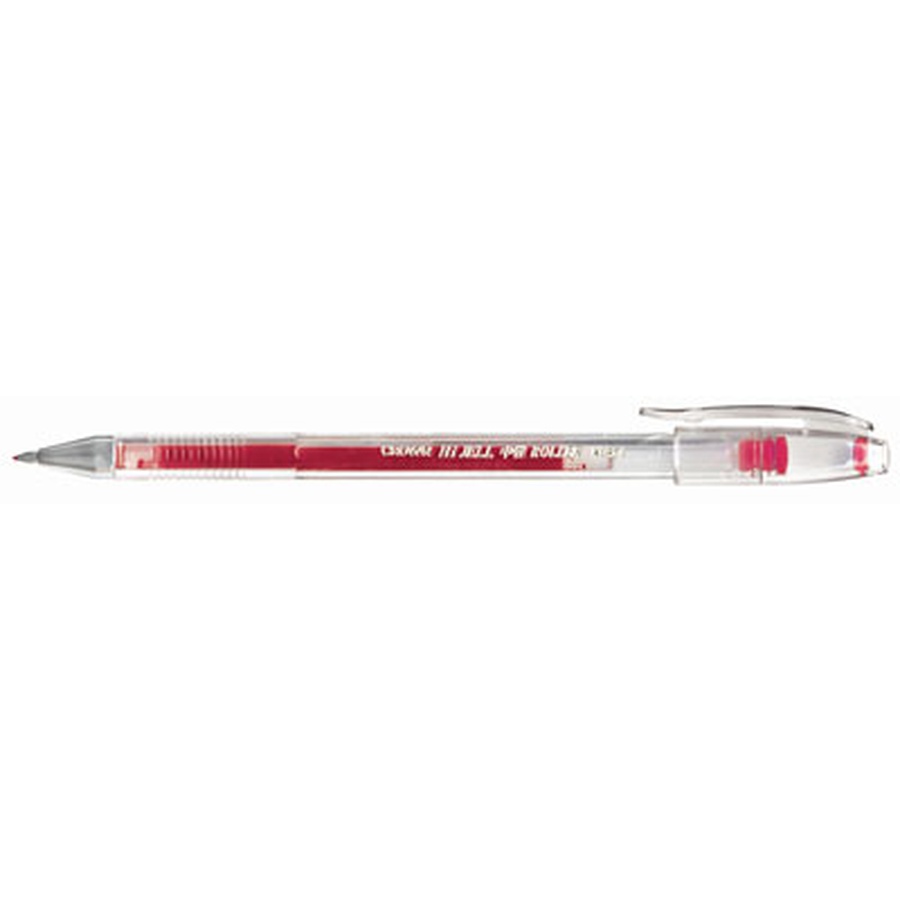 фото Ручка crown с красными чернилами, толщина линии 0,5 мм