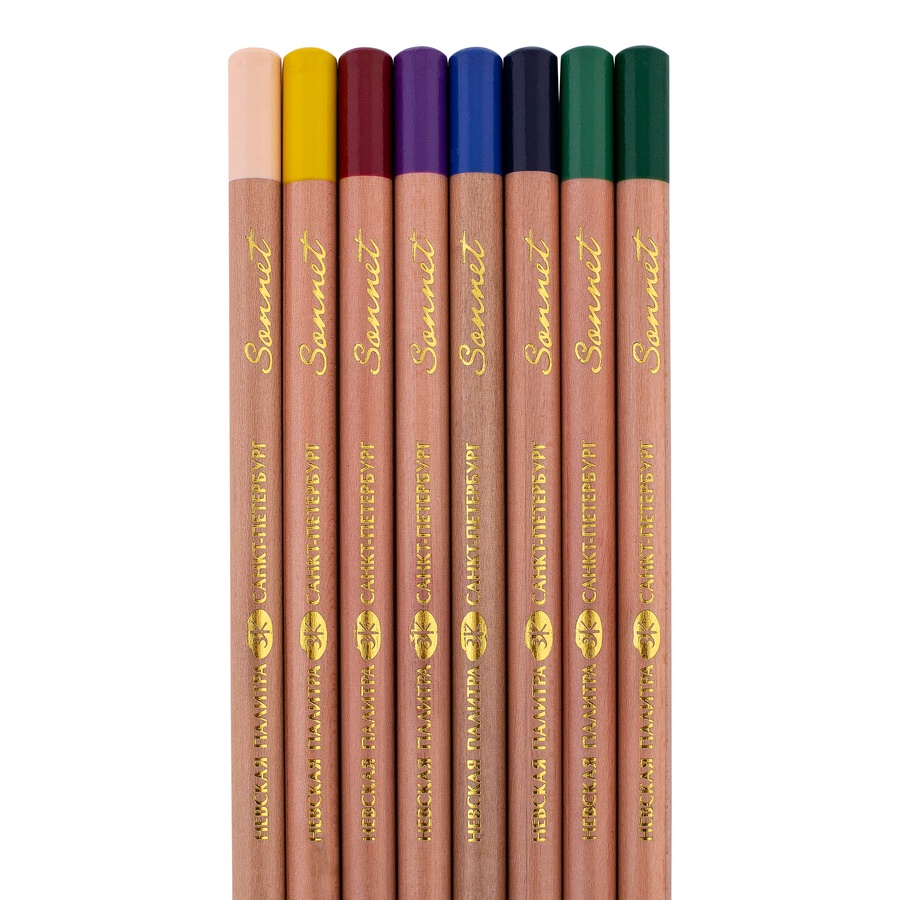 изображение Набор пастельных карандашей сонет прованс, 8 цветов