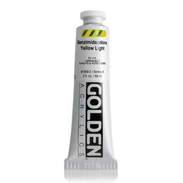 изображение Краска акриловая golden heavy body, туба 59 мл, № 1009 бензимидазол жёлтый светлый