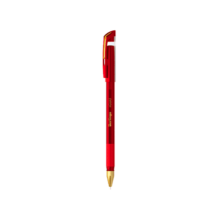 изображение Ручка шариковая berlingo "xgold" красная, 0,7мм, игольчатый стержень, грип