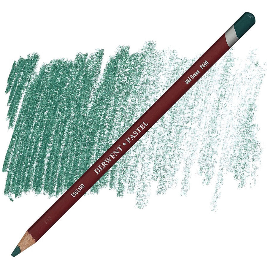 картинка Карандаш пастельный derwent pastel зелёный средний p440