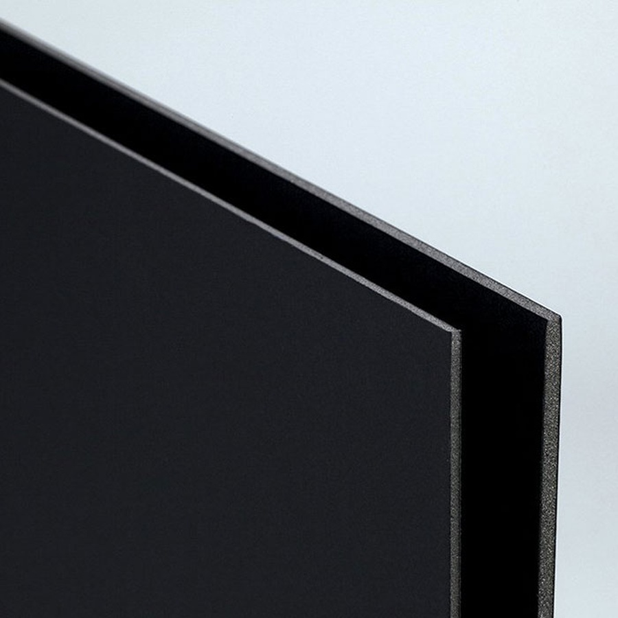 картинка Пенокартон airplac лист 70х100 мм, толщина 5 мм, цвет черный матовый