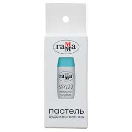 картинка Пастель художественная сухая гамма, небесно-голубая № 422, штучная, картонная упаковка