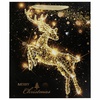 фото Пакет подарочный новогодний 26,5x12,7x33 "midnight deer"