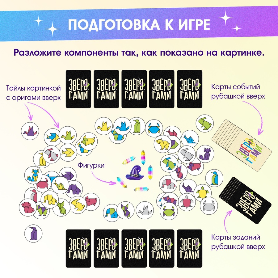 фотография Настольная игра «зверогами»