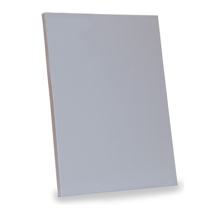 изображение Холст мастер-класс на картоне, грунтованный акрилом, цвет светло-серый, 18х24 см