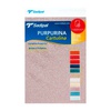 изображение Картон дизайнерский набор, 210 х 297 мм, sadipal glitter (с блестками) pastel, 330 г/м², 5 листов, 5 цветов