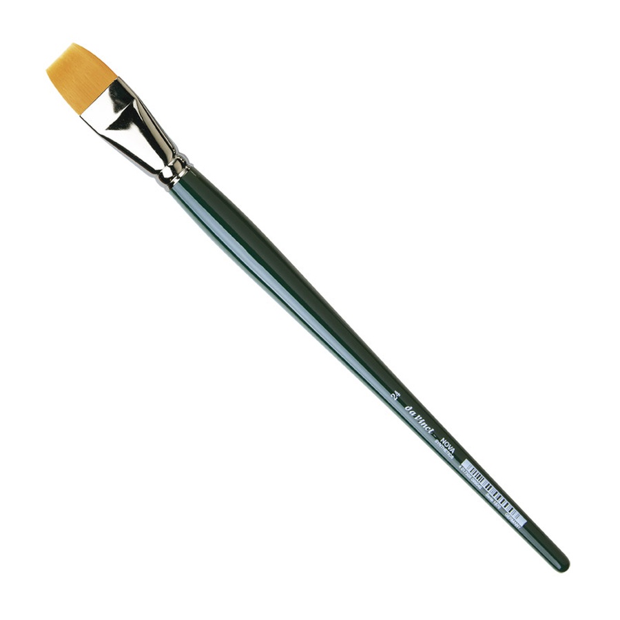 изображение Кисть синтетика плоская, длинная ручка da vinci nova 1870 № 24