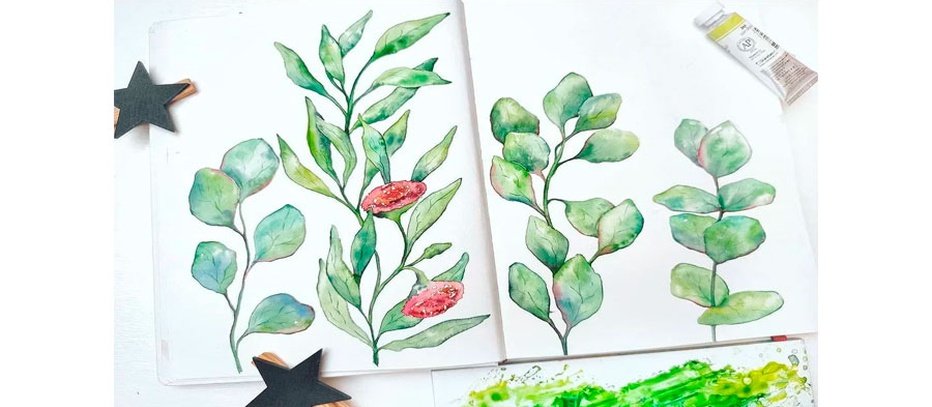     Лидия @lidia_nureeva в прямом эфире нарисует веточку эвкалипта. Лидия расскажет, как подбирать цвет для живых и выразительных листочков, научит добавлять детали и показывать характер растения - главное, что нужно уметь в ботанической живописи.  