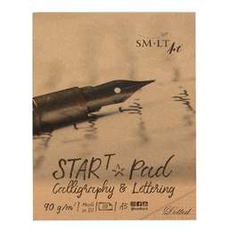 фото Альбом для каллиграфии и леттеринга smlt art start 90г/м2, а5, 30л
