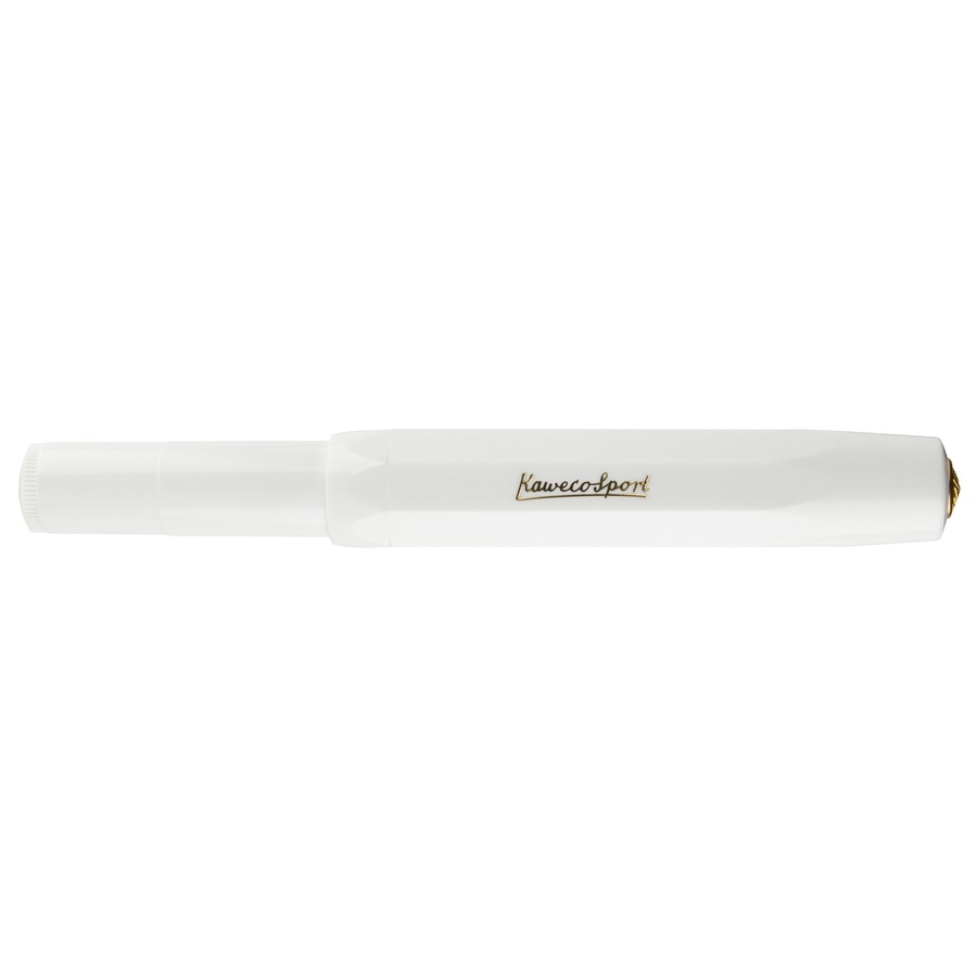 фото Ручка перьевая kaweco classic sport b 1.1мм, белый корпус