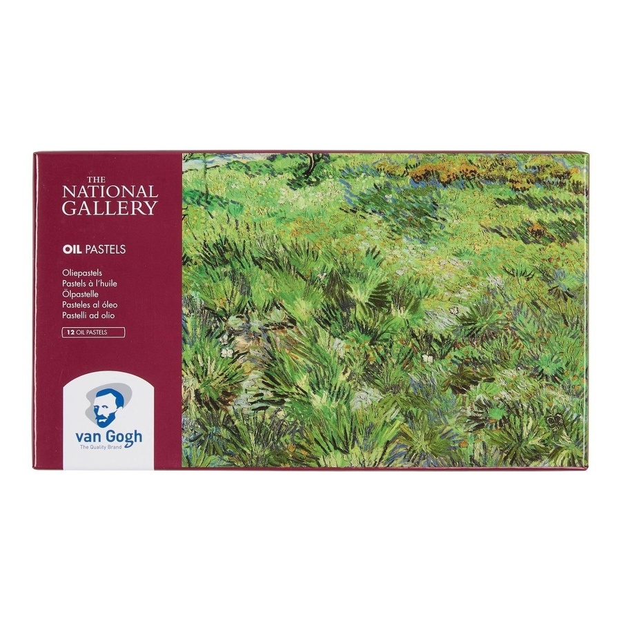 картинка Набор масляной пастели van gogh national gallery 12 цветов