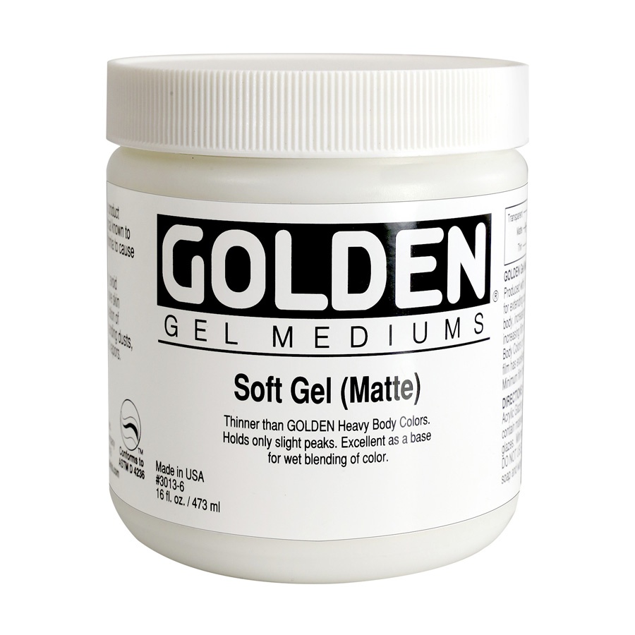 картинка Гель мягкий матовый golden soft gel matte 473 мл