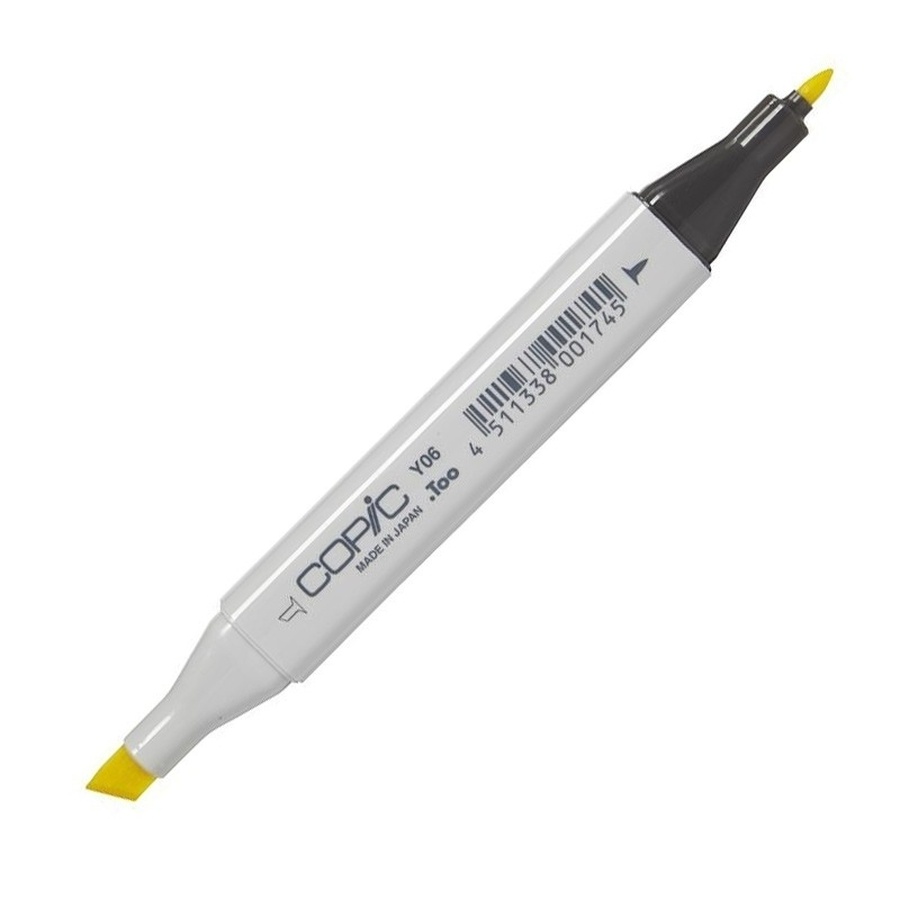 картинка Маркер спиртовой copic, два пера, цвет y06