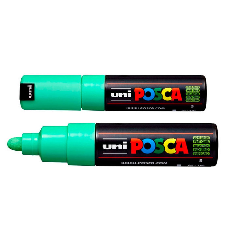 фото Маркер posca, салатовый, 4.5 - 5.5 мм, пулевидный наконечник